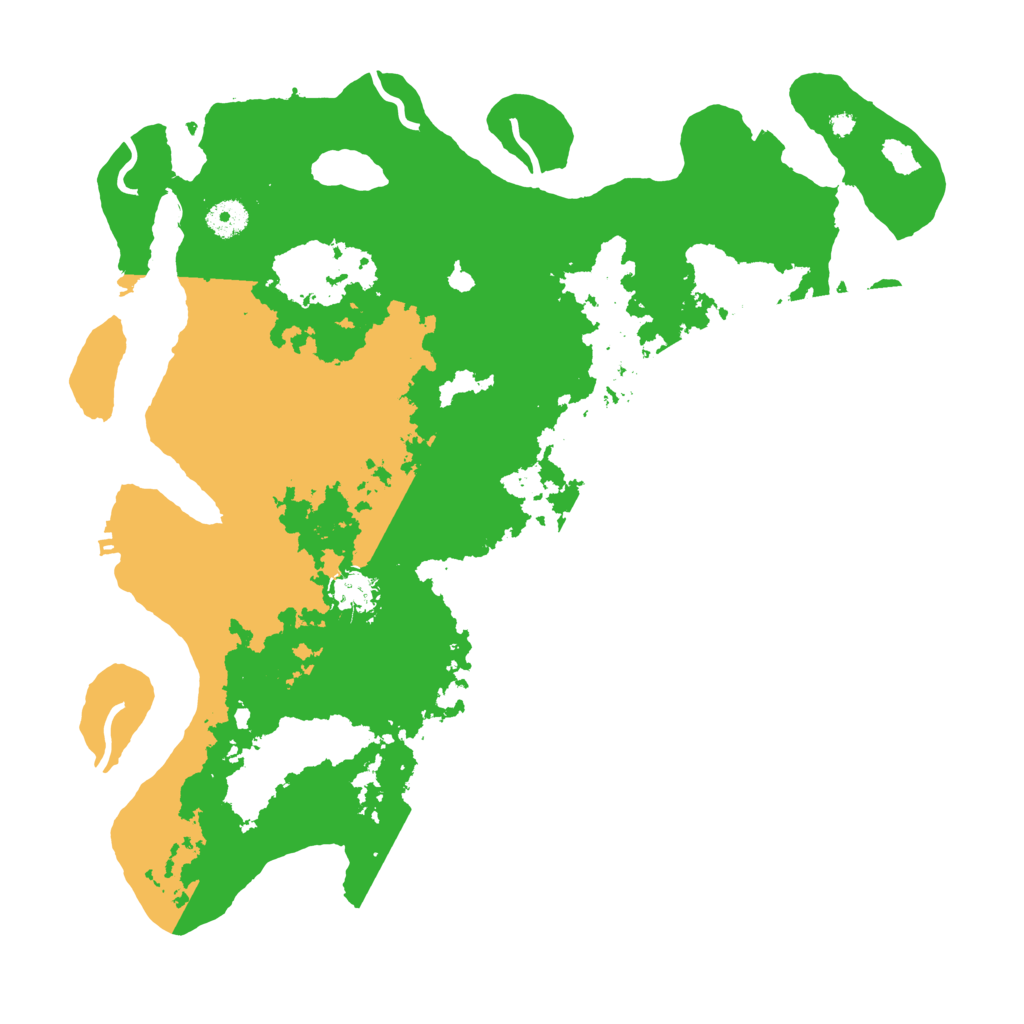 Biome Rust Map: Procedural Map, Size: 4000, Seed: 1642590575