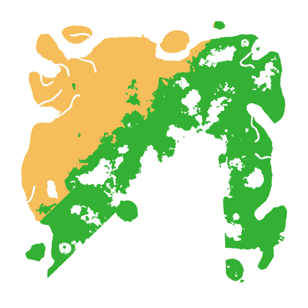 Biome Rust Map: Procedural Map, Size: 4000, Seed: 923165
