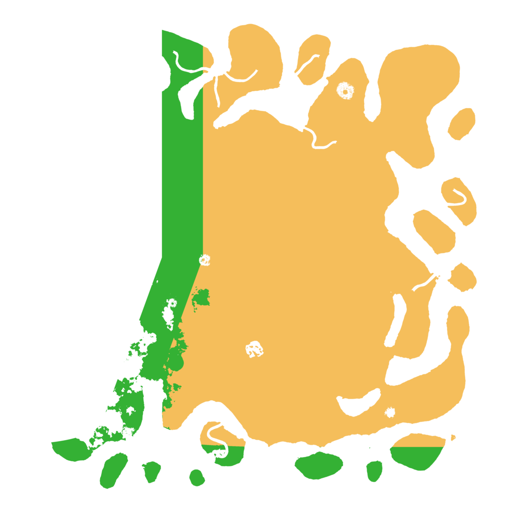 Biome Rust Map: Procedural Map, Size: 4500, Seed: 111165128