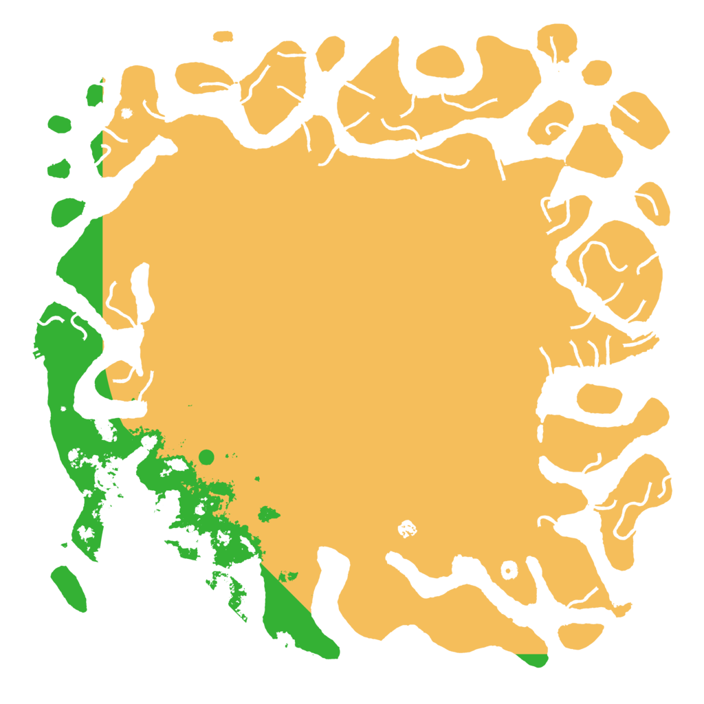 Biome Rust Map: Procedural Map, Size: 6000, Seed: 240695