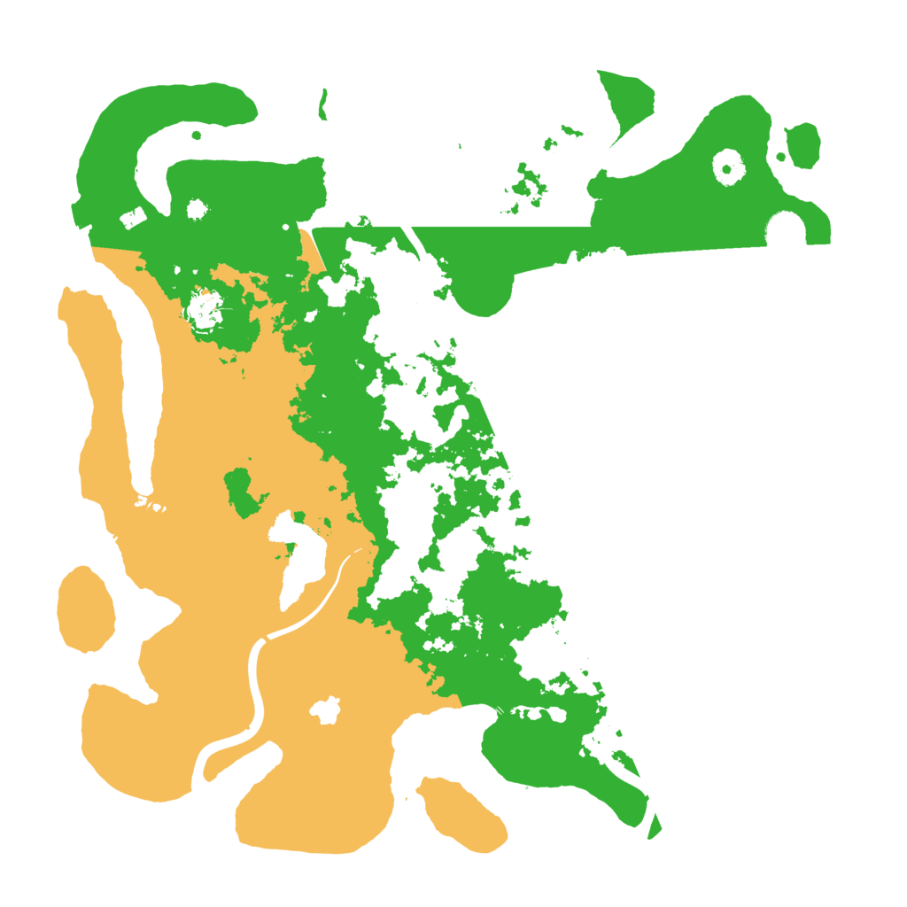 Biome Rust Map: Procedural Map, Size: 4000, Seed: 14589