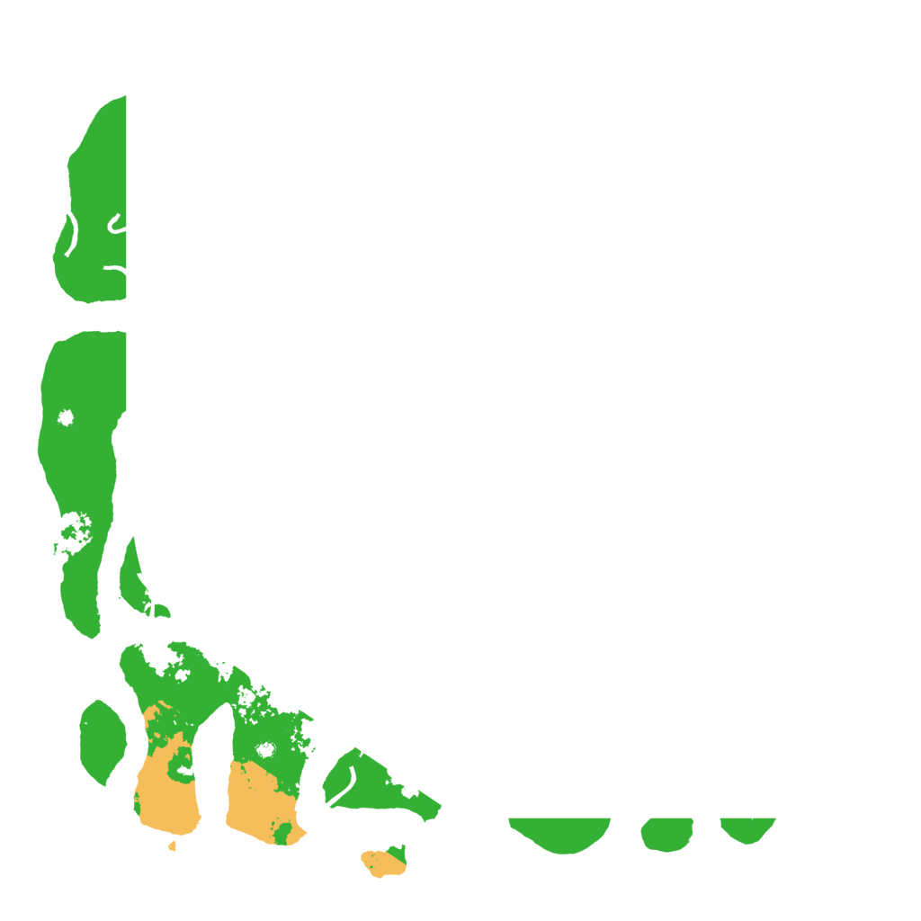 Biome Rust Map: Procedural Map, Size: 5000, Seed: 42332