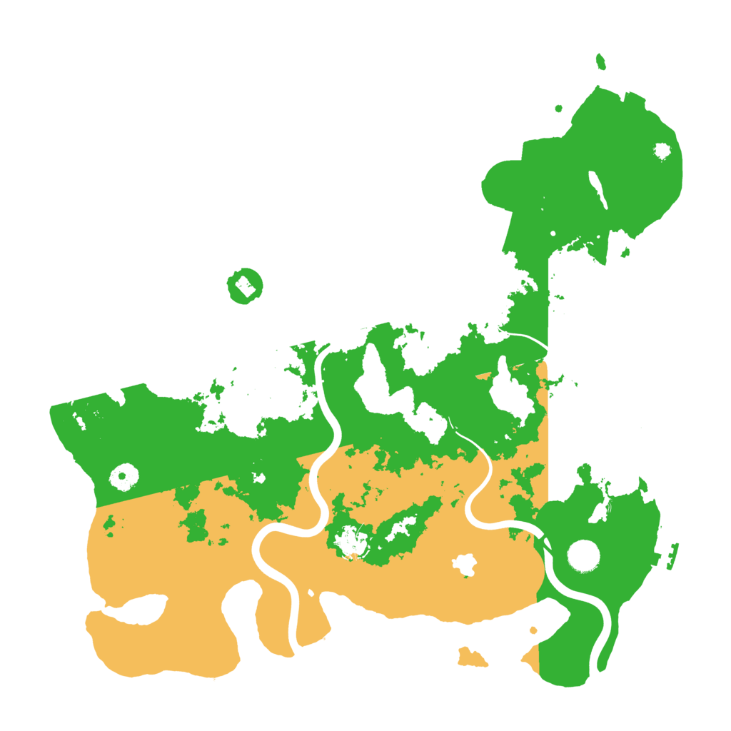 Biome Rust Map: Procedural Map, Size: 4000, Seed: 508029047