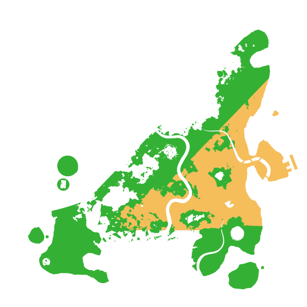 Biome Rust Map: Procedural Map, Size: 4000, Seed: 60070632