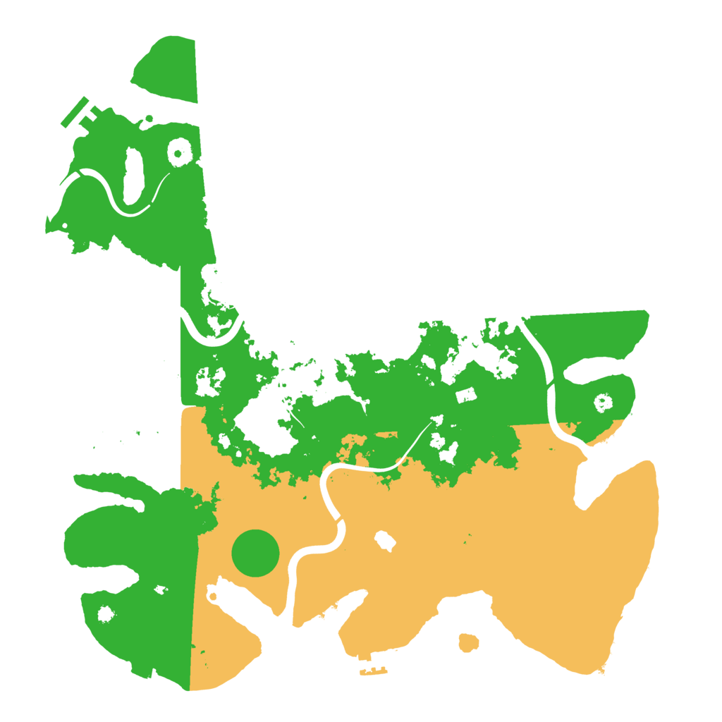 Biome Rust Map: Procedural Map, Size: 4000, Seed: 8470330