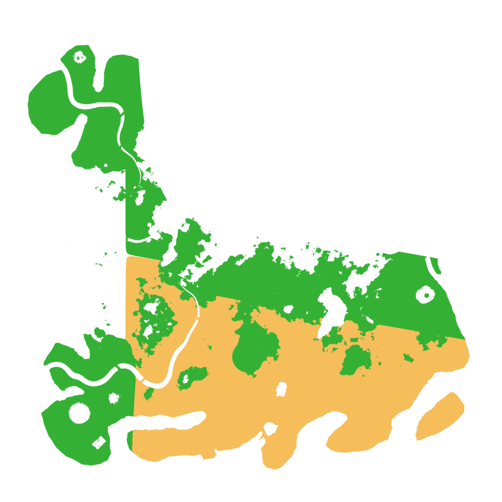 Biome Rust Map: Procedural Map, Size: 4250, Seed: 1451