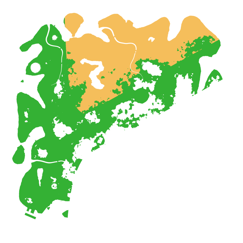 Biome Rust Map: Procedural Map, Size: 4250, Seed: 65423118