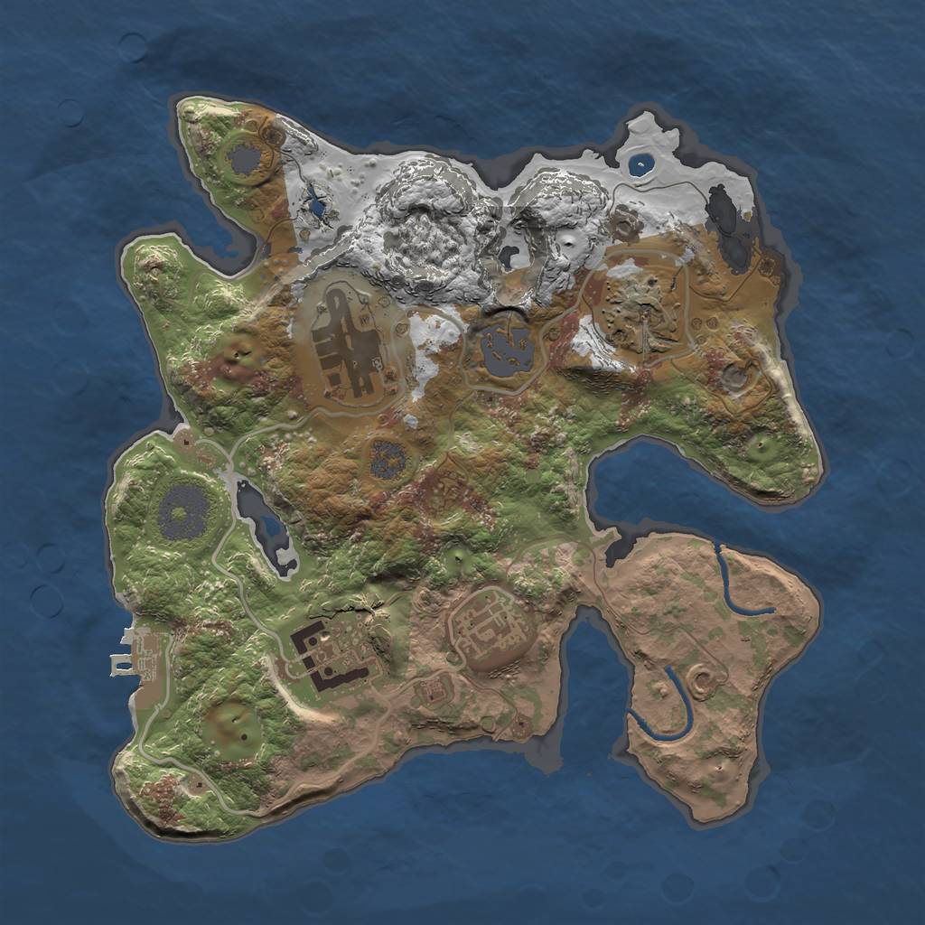 Procedural map rust карта что это