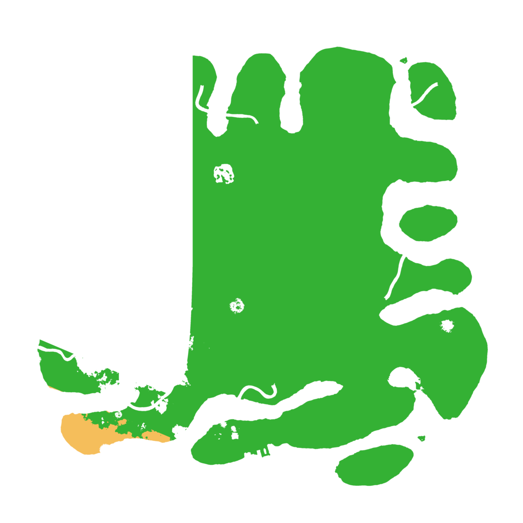 Biome Rust Map: Procedural Map, Size: 3750, Seed: 533616