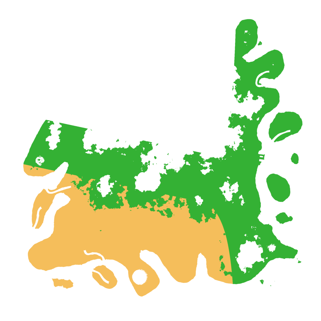 Biome Rust Map: Procedural Map, Size: 3800, Seed: 839