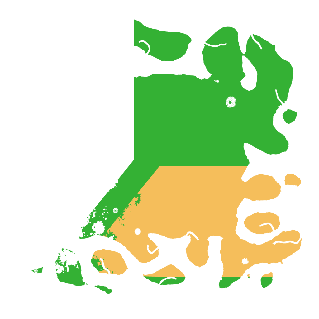 Biome Rust Map: Procedural Map, Size: 4500, Seed: 32416892