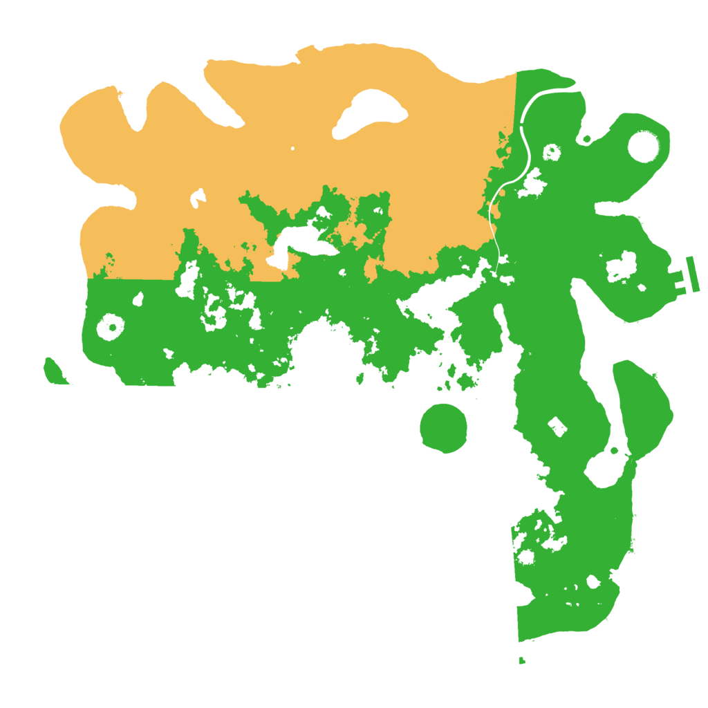 Biome Rust Map: Procedural Map, Size: 4000, Seed: 22101963