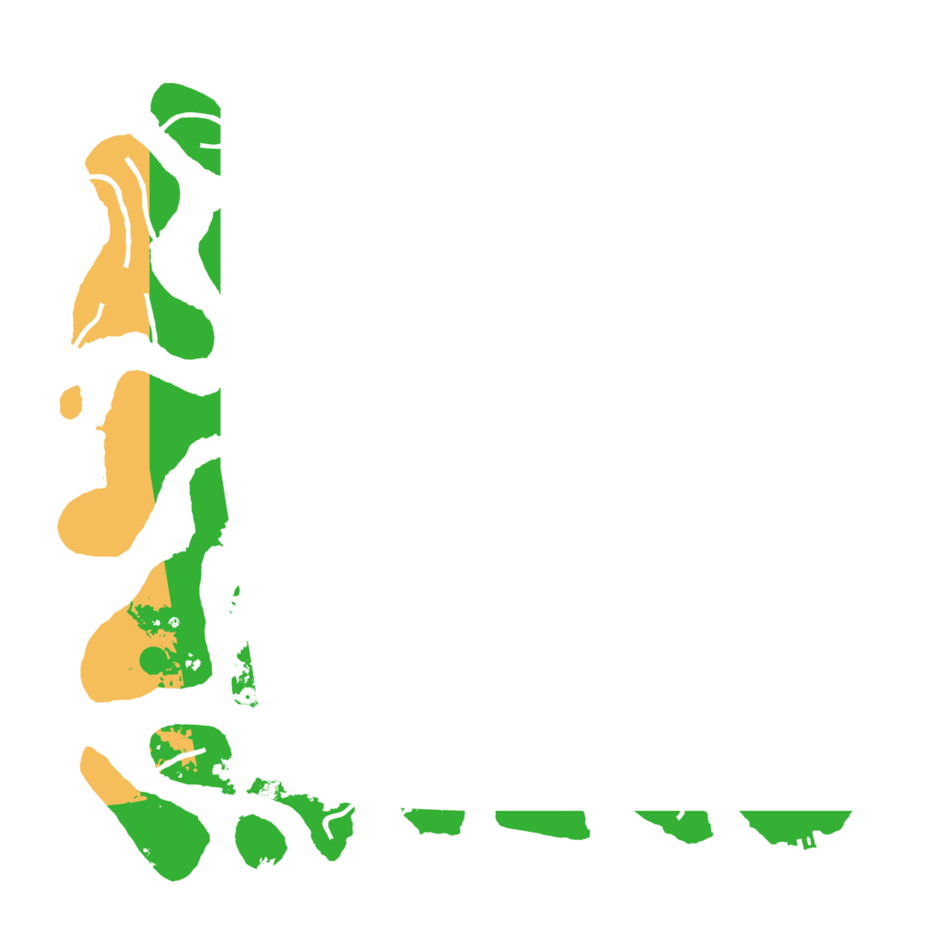 Biome Rust Map: Procedural Map, Size: 4500, Seed: 575300