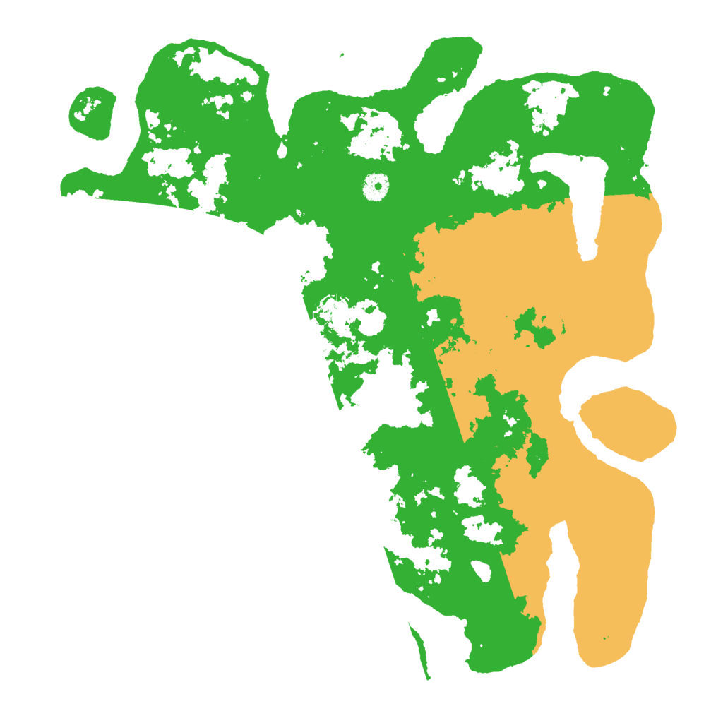 Biome Rust Map: Procedural Map, Size: 4000, Seed: 19821125