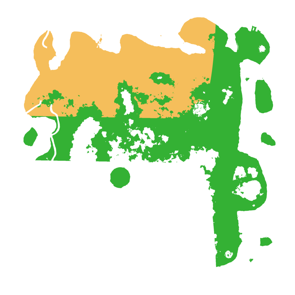 Biome Rust Map: Procedural Map, Size: 4000, Seed: 1146883