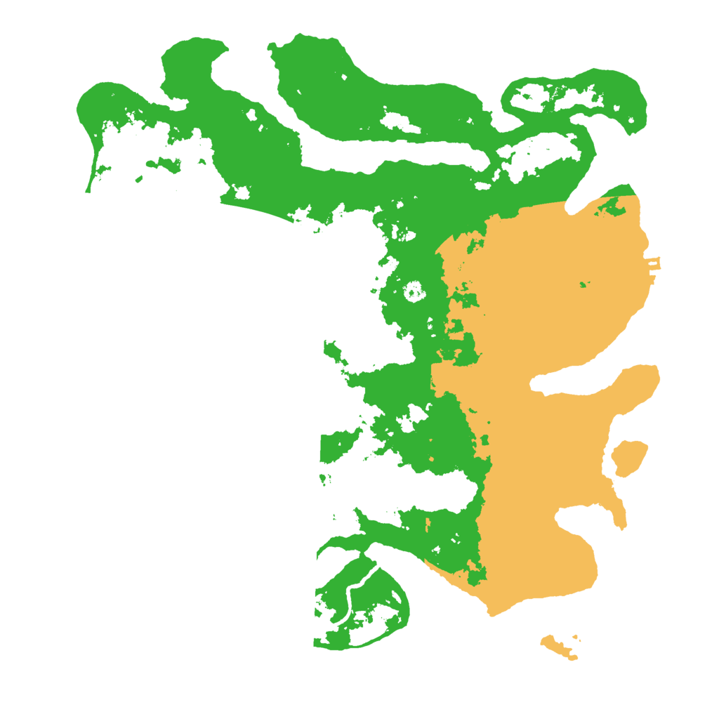 Biome Rust Map: Procedural Map, Size: 3500, Seed: 1600784647