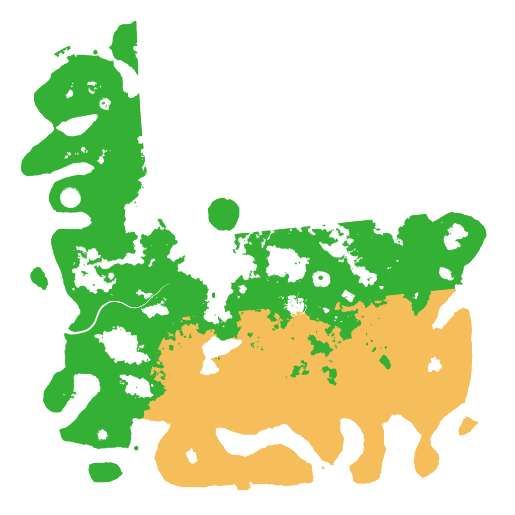Biome Rust Map: Procedural Map, Size: 4500, Seed: 1003825