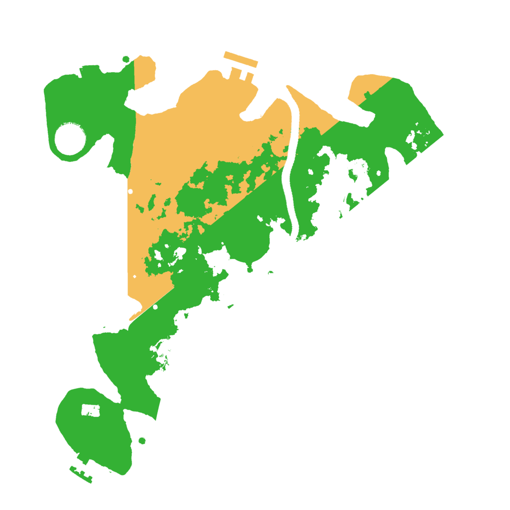 Biome Rust Map: Procedural Map, Size: 3000, Seed: 14800