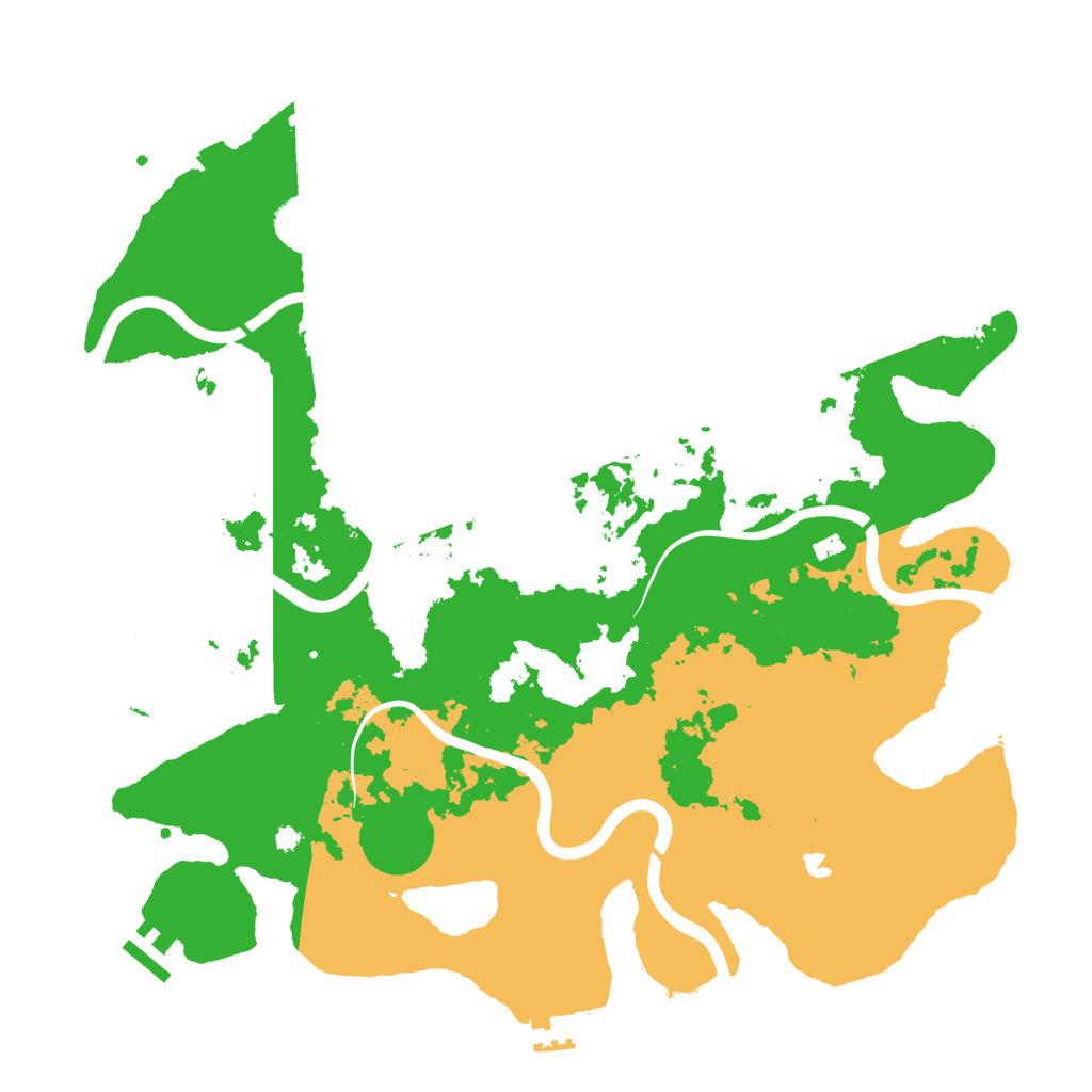 Biome Rust Map: Procedural Map, Size: 4000, Seed: 180444794