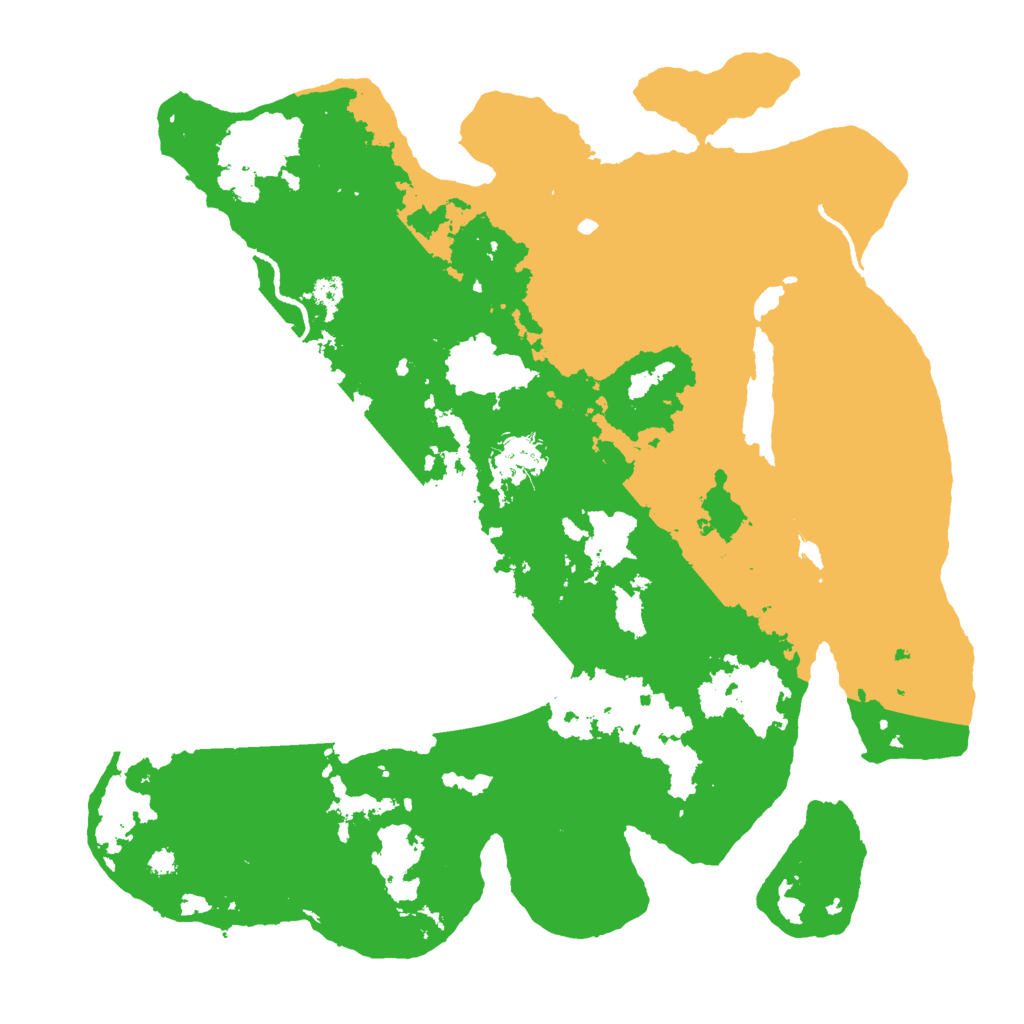 Biome Rust Map: Procedural Map, Size: 3500, Seed: 824230267