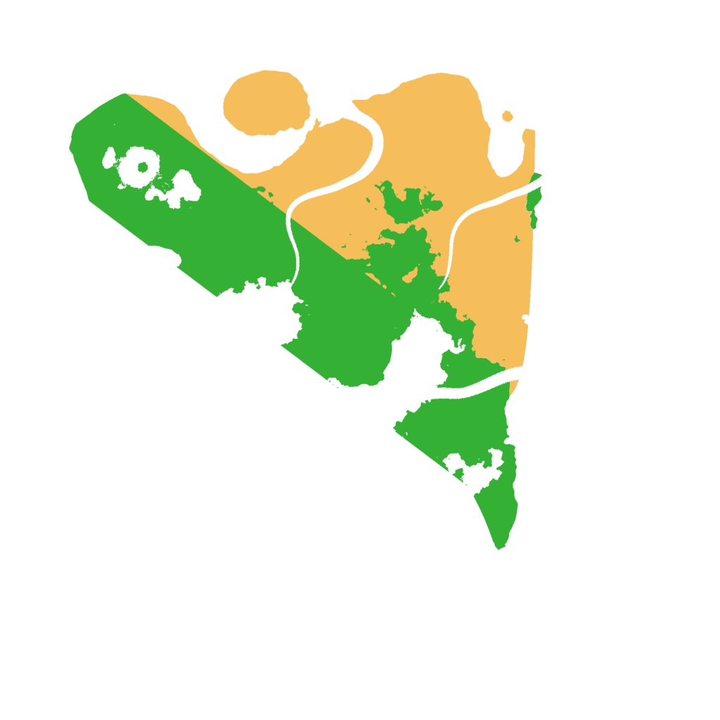 Biome Rust Map: Procedural Map, Size: 2700, Seed: 109495048