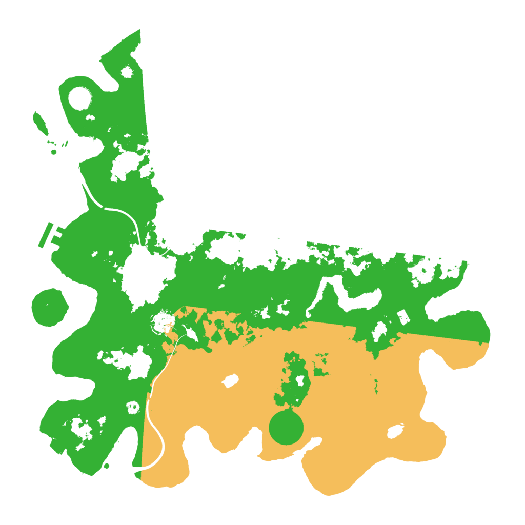 Biome Rust Map: Procedural Map, Size: 4000, Seed: 1946116264