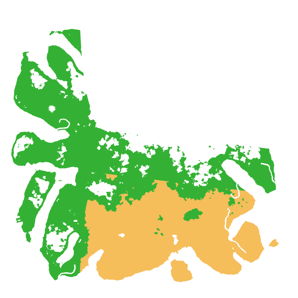 Biome Rust Map: Procedural Map, Size: 4000, Seed: 1946116264