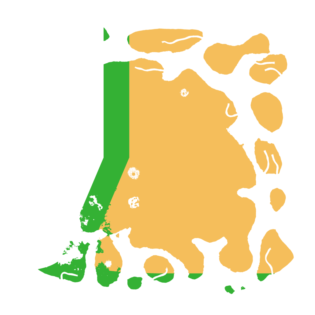 Biome Rust Map: Procedural Map, Size: 4000, Seed: 4548