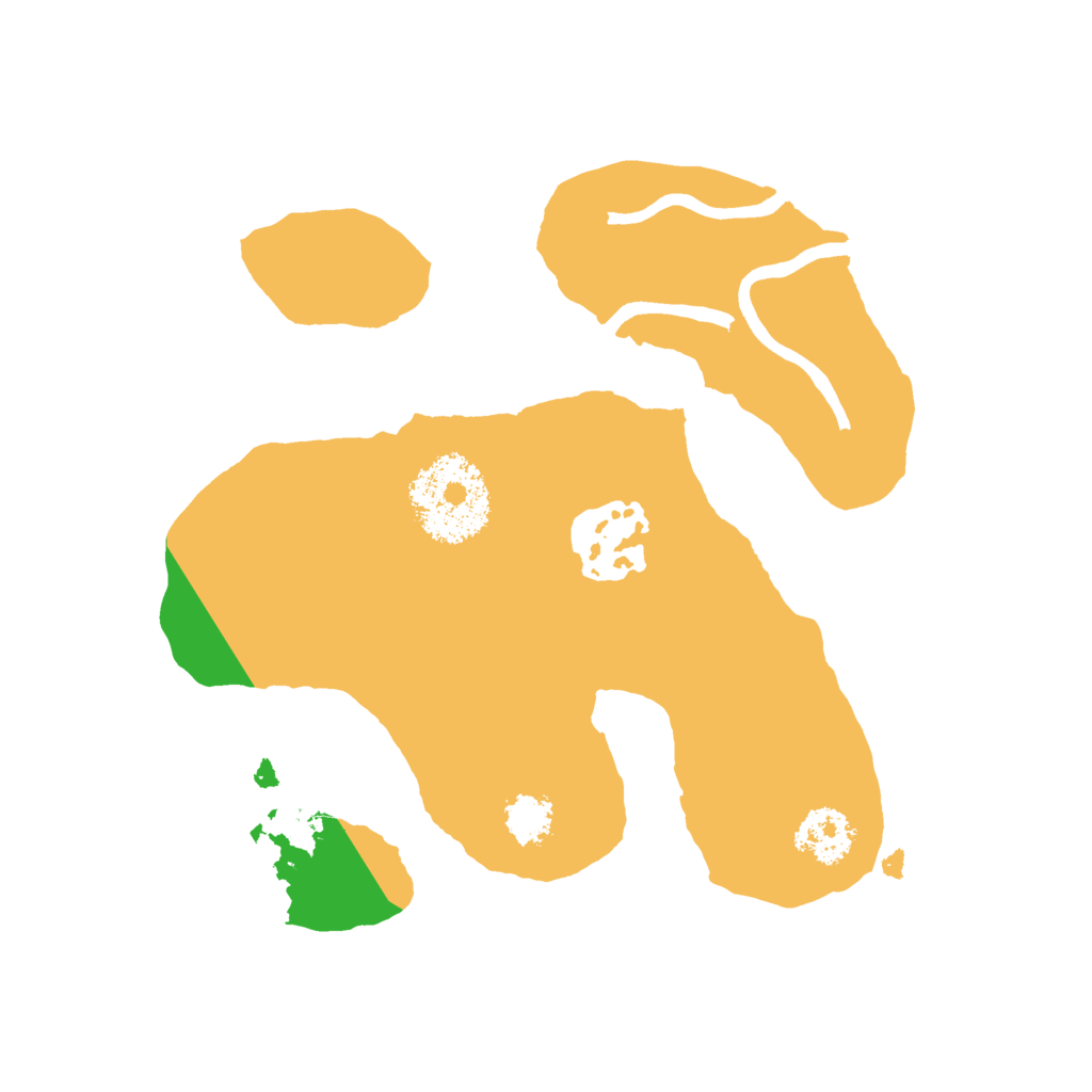 Biome Rust Map: Procedural Map, Size: 2000, Seed: 23984539