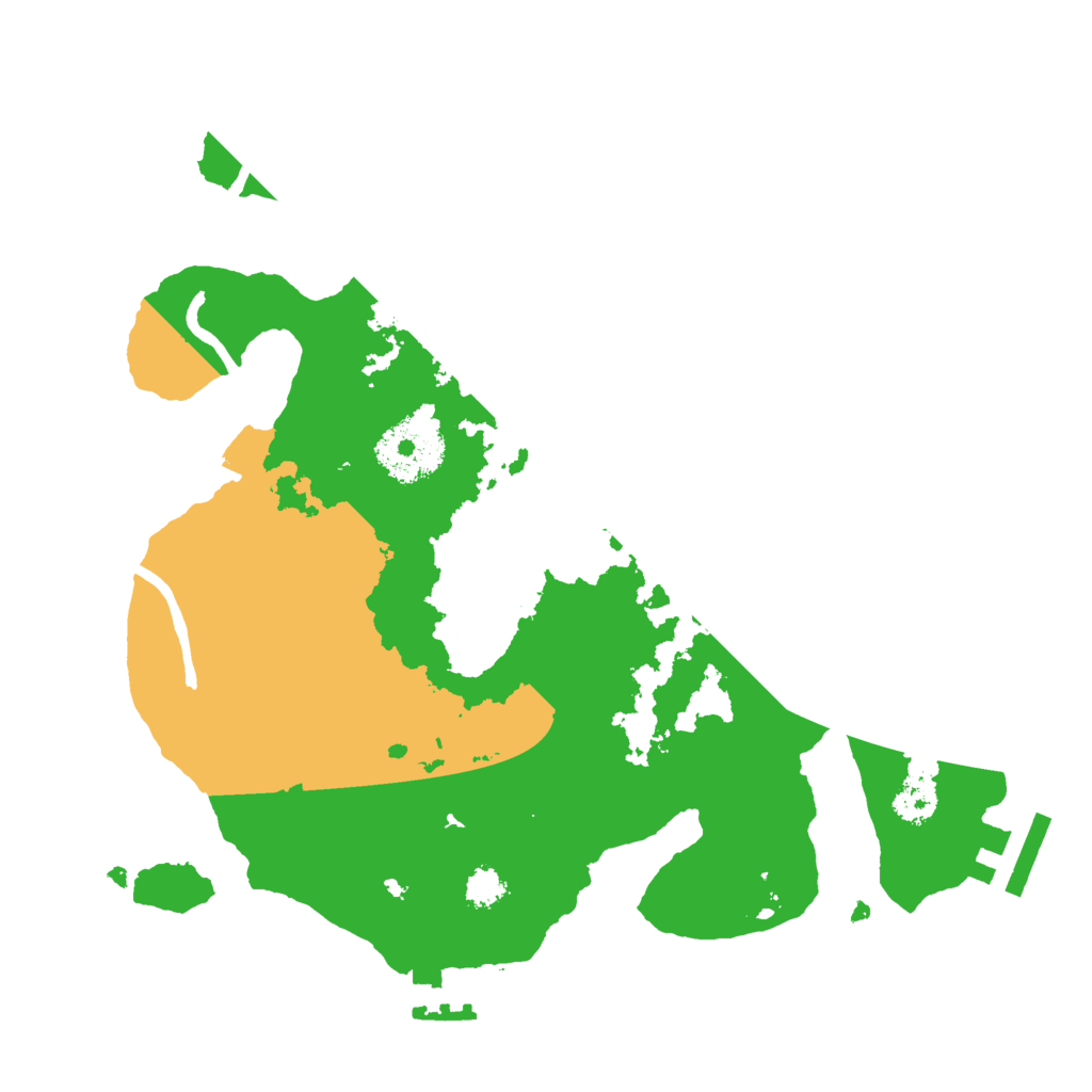 Biome Rust Map: Procedural Map, Size: 2601, Seed: 350005