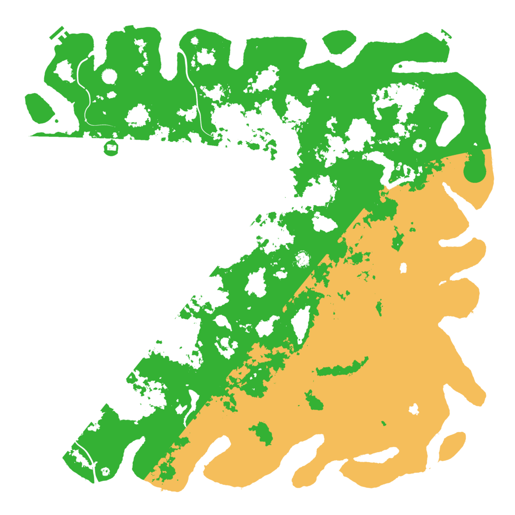 Biome Rust Map: Procedural Map, Size: 6000, Seed: 864297531