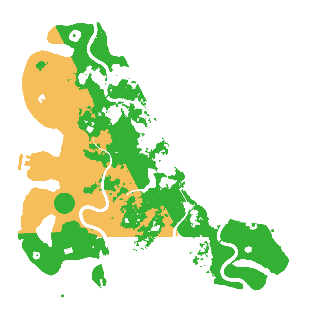 Biome Rust Map: Procedural Map, Size: 4000, Seed: 709943086