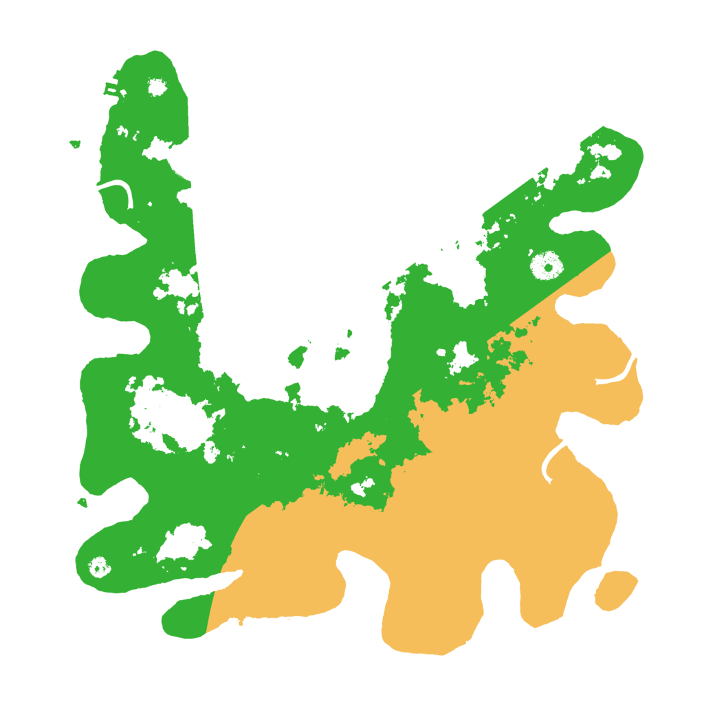 Biome Rust Map: Procedural Map, Size: 3500, Seed: 270747485