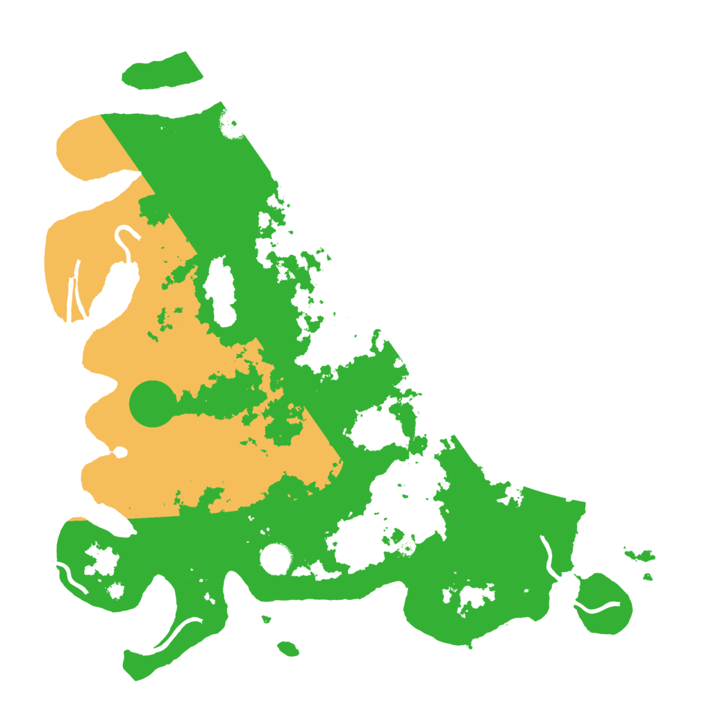 Biome Rust Map: Procedural Map, Size: 4000, Seed: 119369431