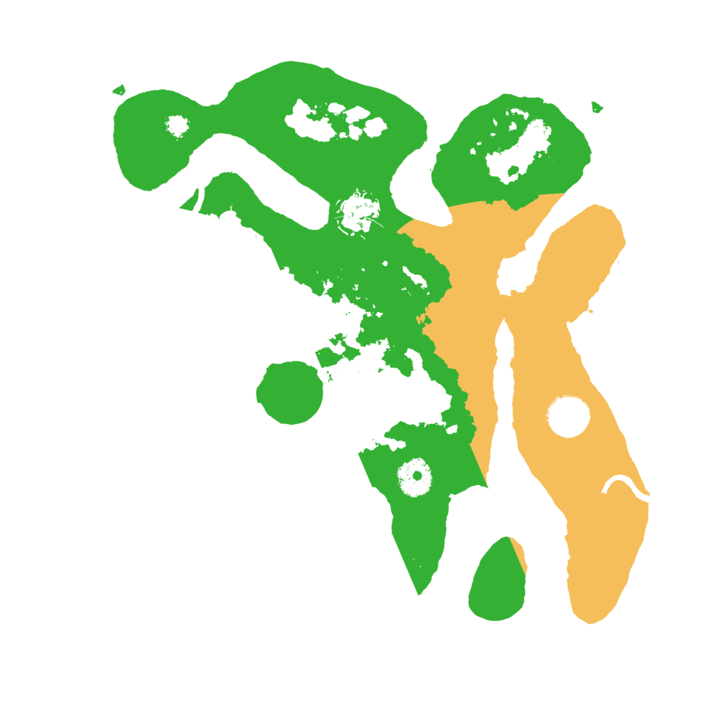 Biome Rust Map: Procedural Map, Size: 3000, Seed: 704108222