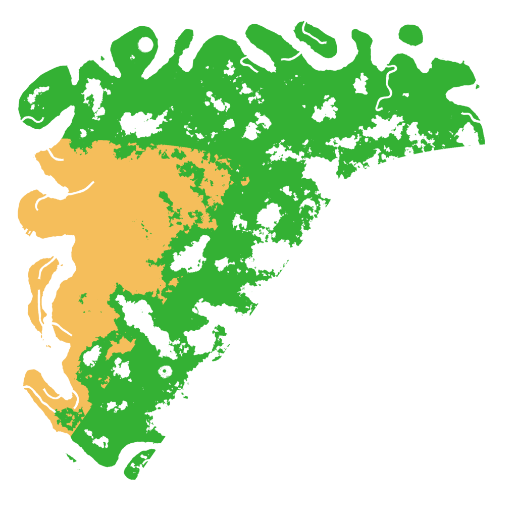 Biome Rust Map: Procedural Map, Size: 6000, Seed: 1420176969