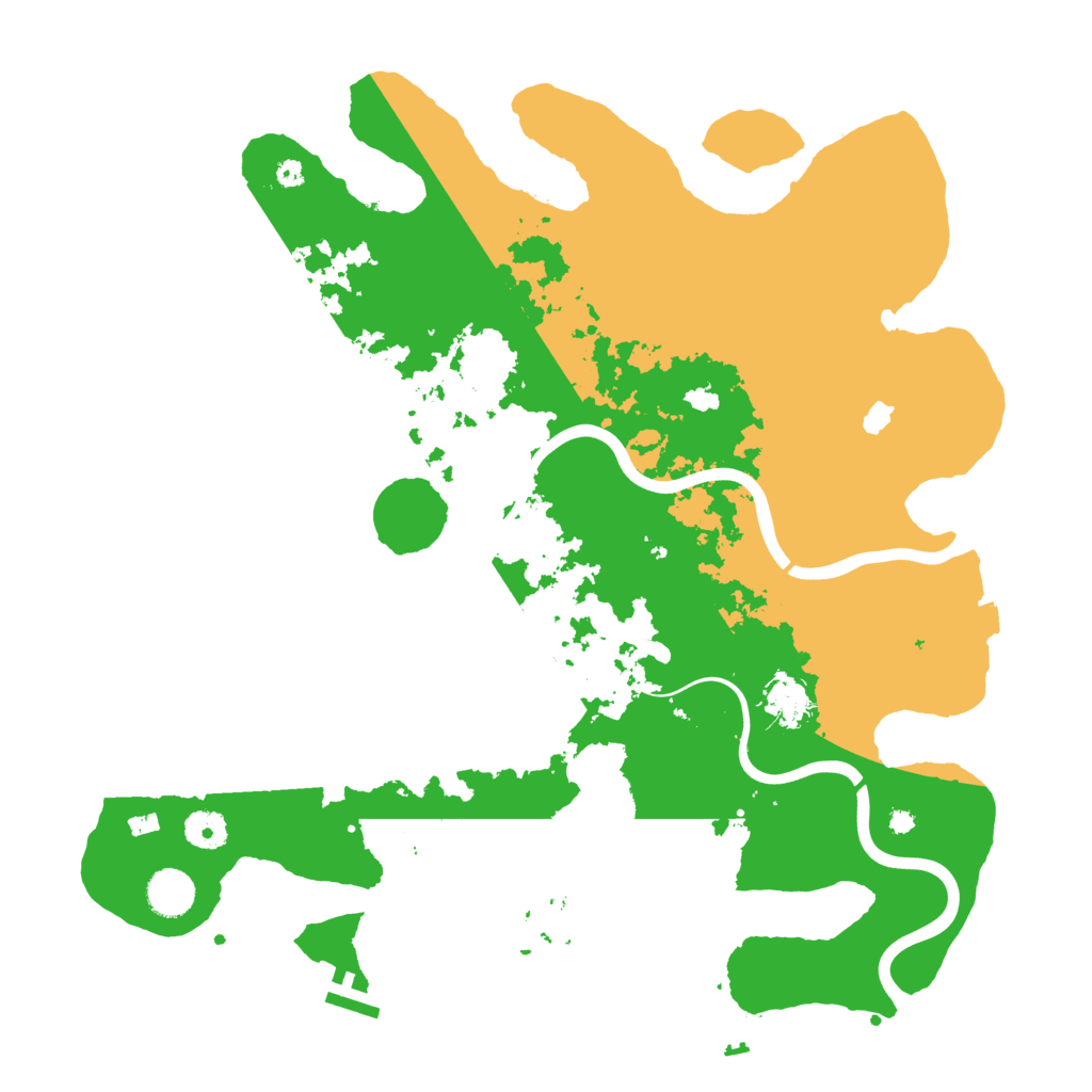 Biome Rust Map: Procedural Map, Size: 4000, Seed: 20189