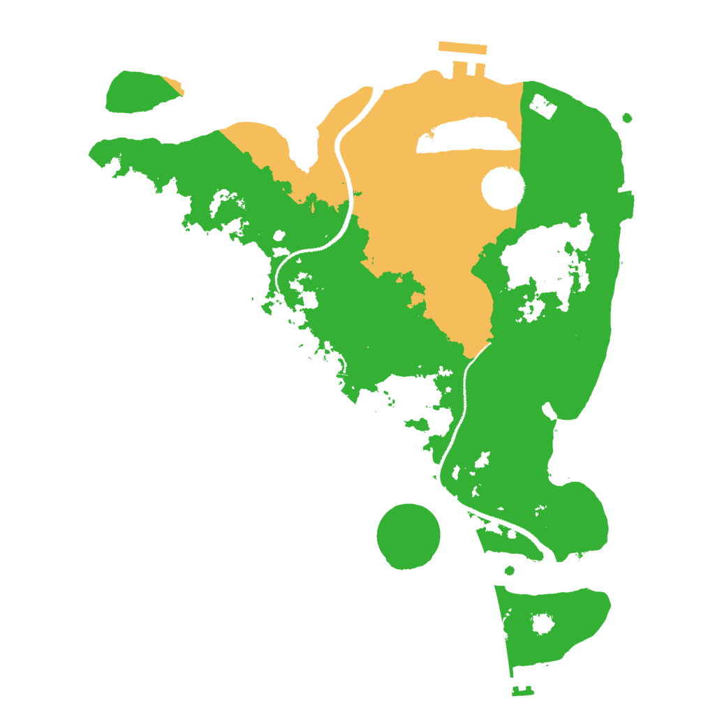Biome Rust Map: Procedural Map, Size: 3000, Seed: 1092664214