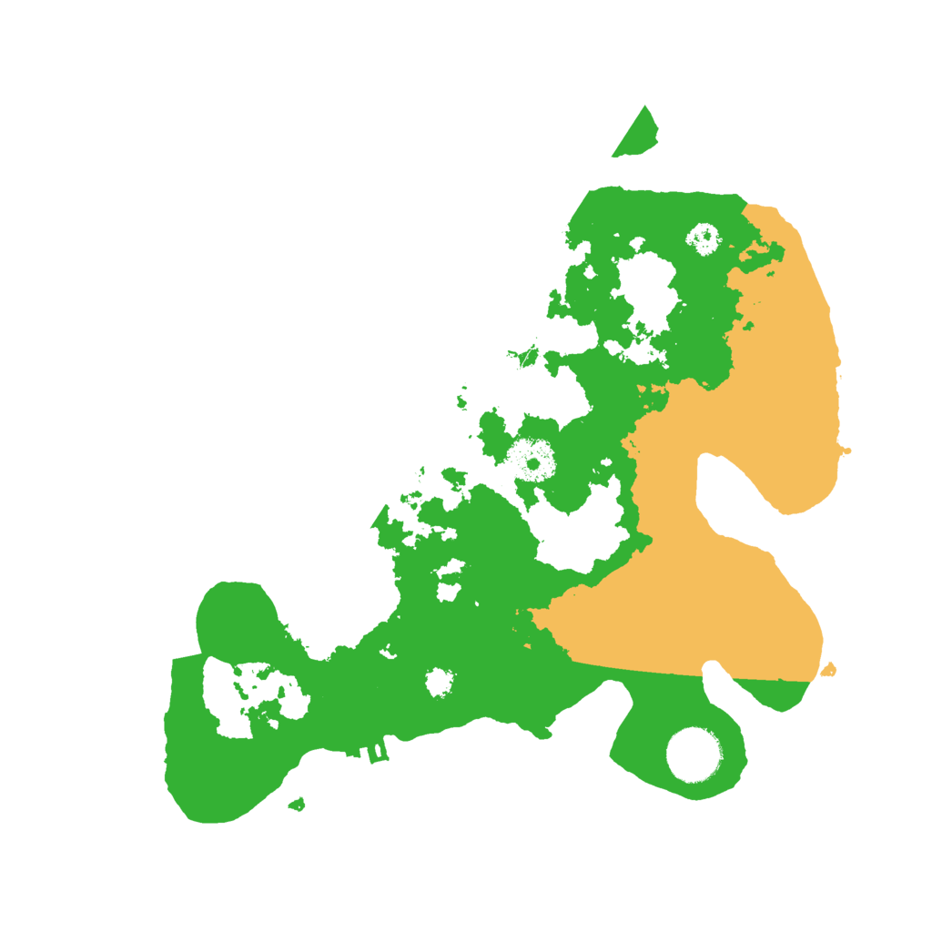 Biome Rust Map: Procedural Map, Size: 3000, Seed: 17314