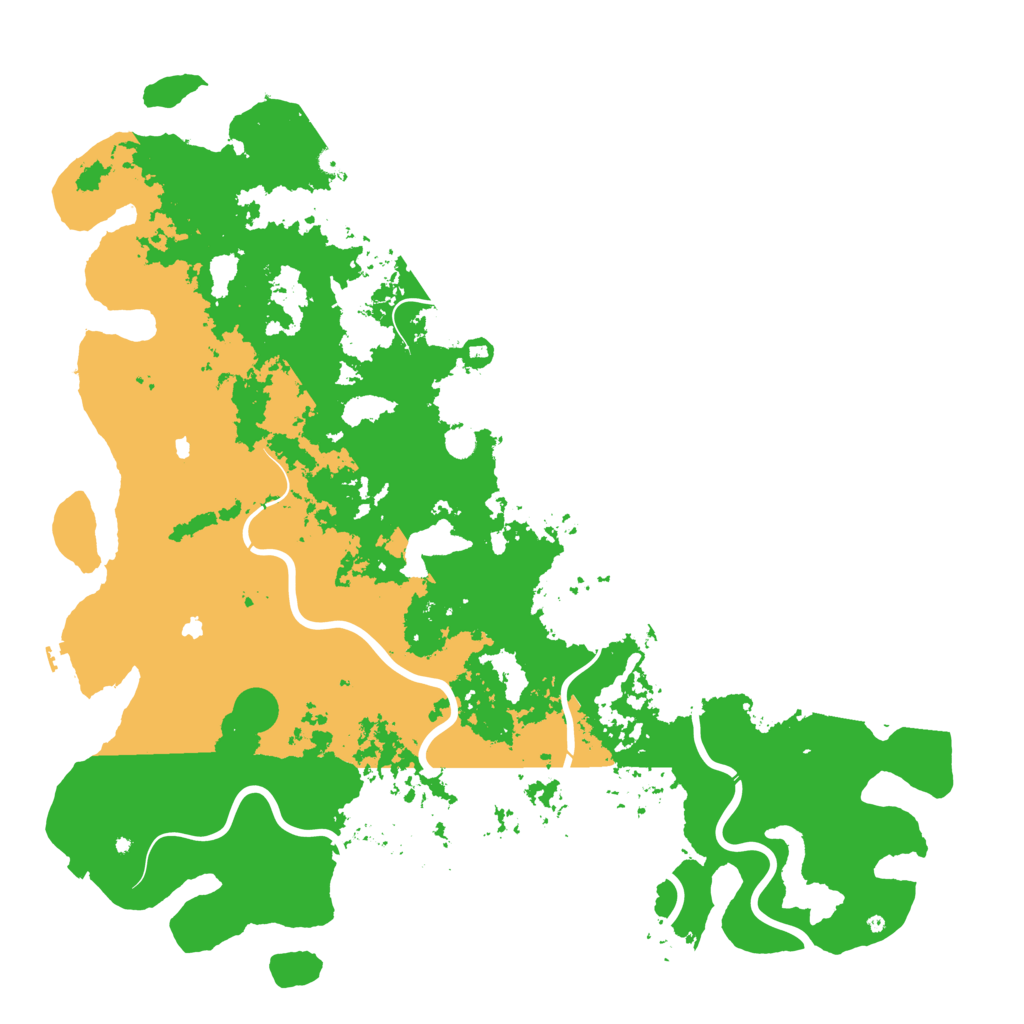Biome Rust Map: Procedural Map, Size: 5999, Seed: 123370983