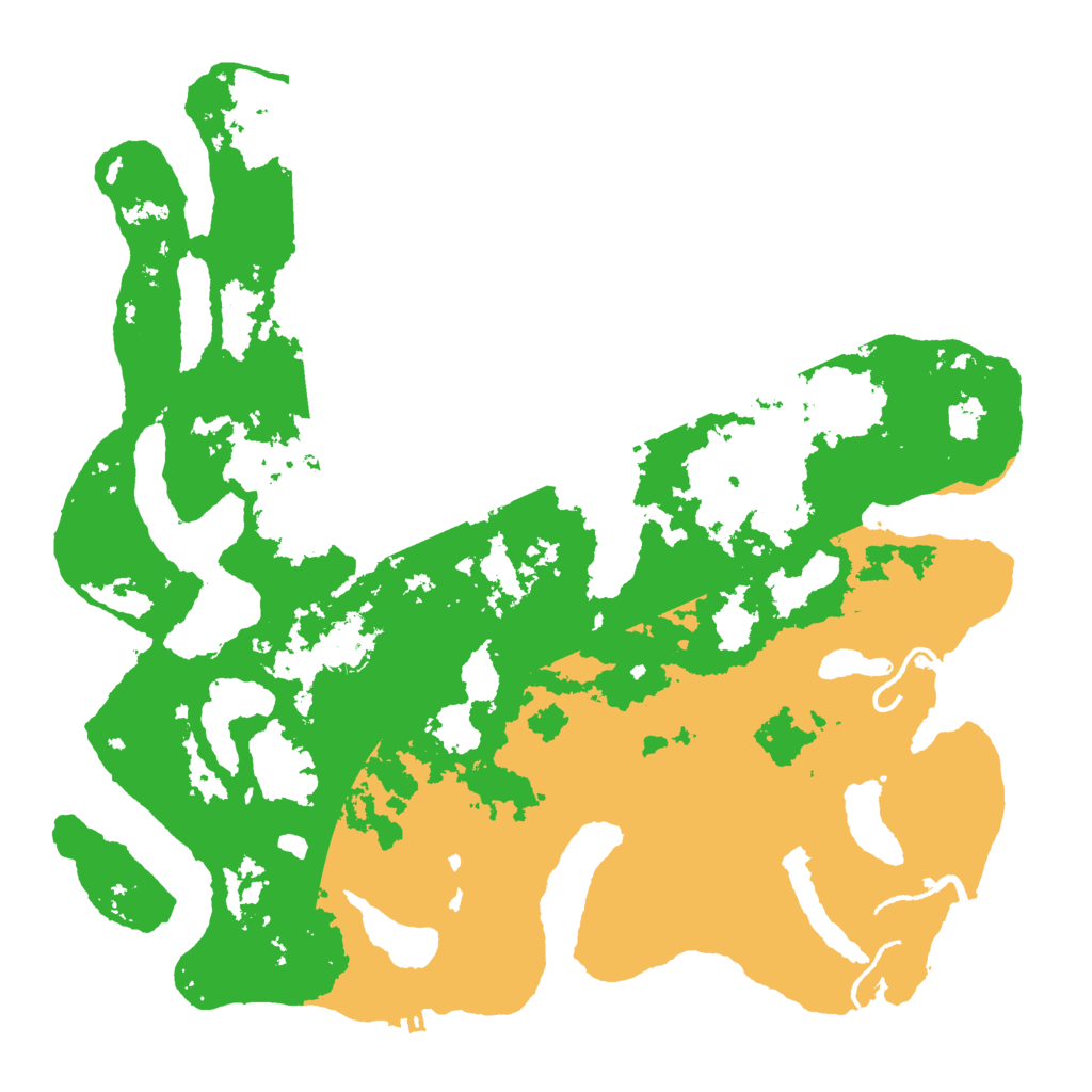 Biome Rust Map: Procedural Map, Size: 4000, Seed: 14096