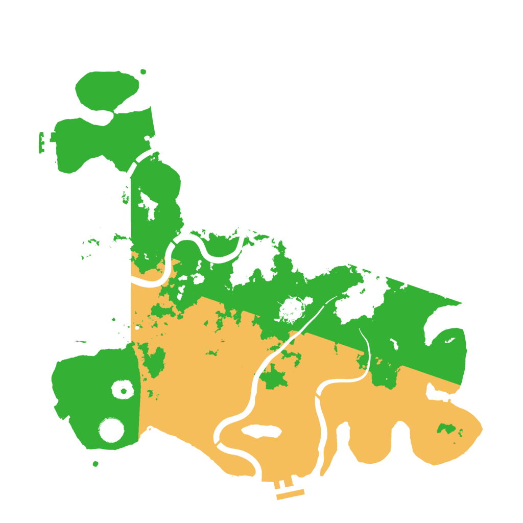Biome Rust Map: Procedural Map, Size: 3750, Seed: 56429989