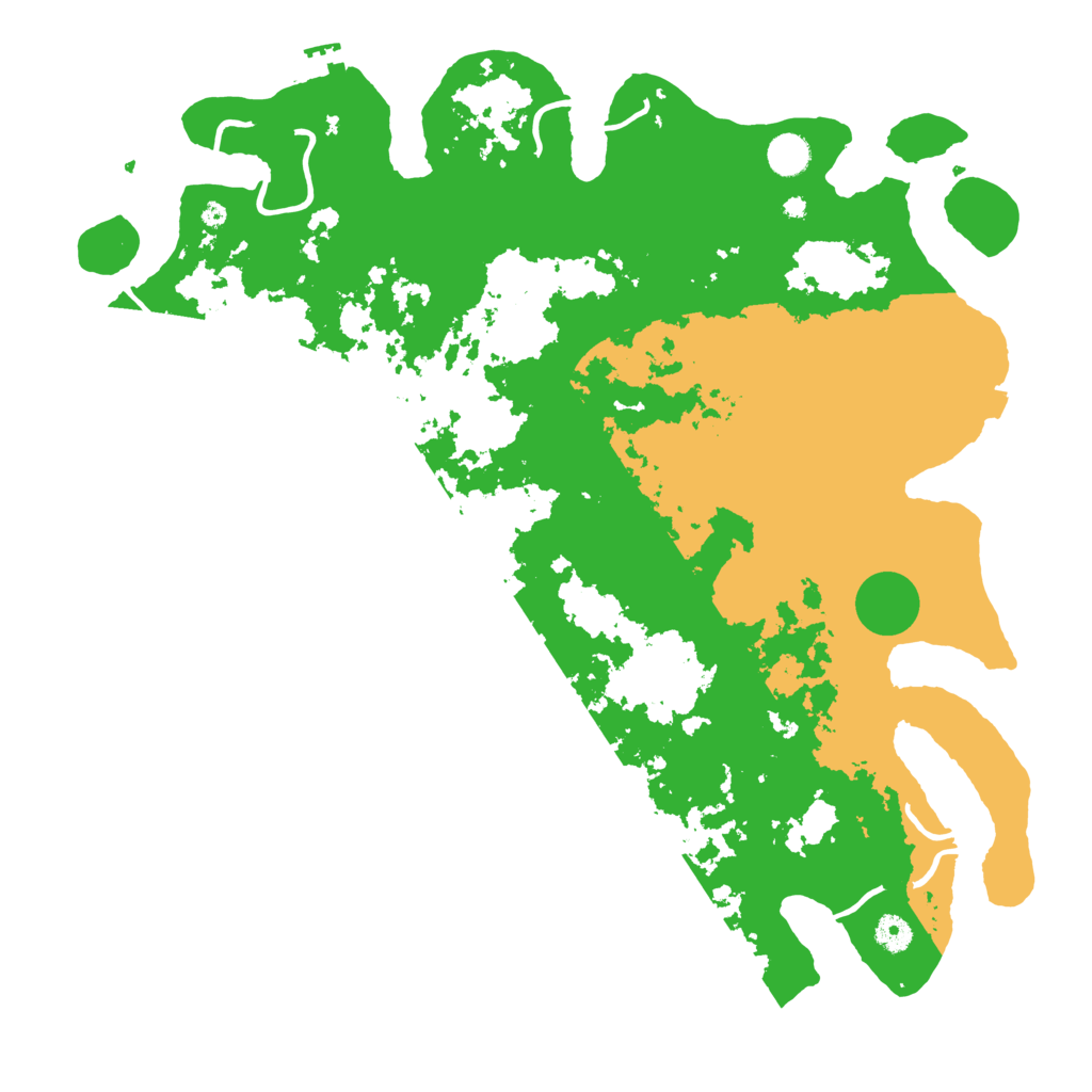 Biome Rust Map: Procedural Map, Size: 4500, Seed: 2200889