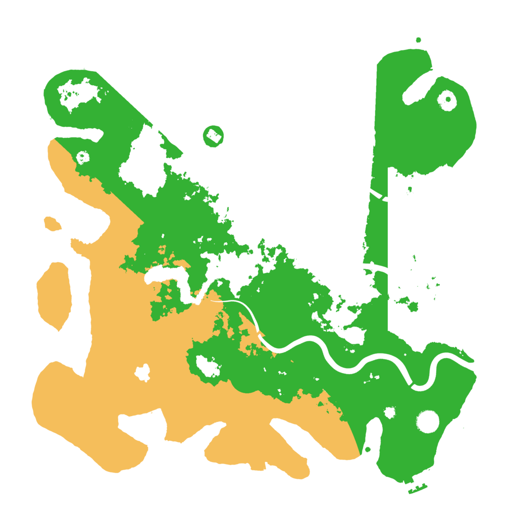 Biome Rust Map: Procedural Map, Size: 4000, Seed: 1215980