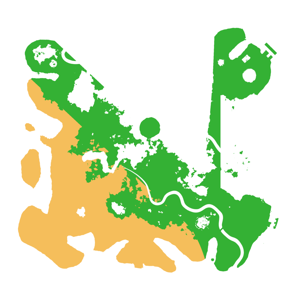 Biome Rust Map: Procedural Map, Size: 4000, Seed: 1215980