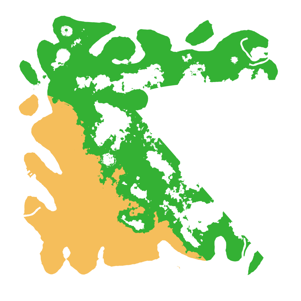 Biome Rust Map: Procedural Map, Size: 4000, Seed: 624458