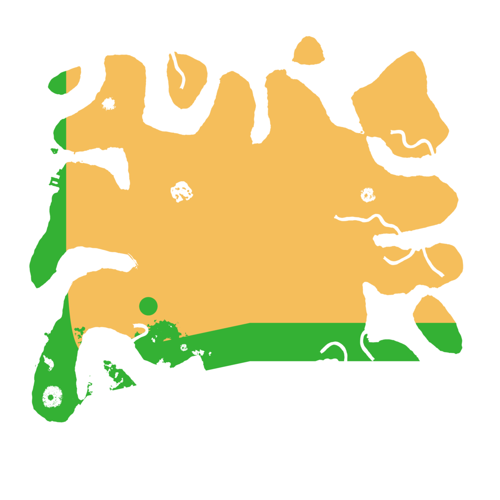 Biome Rust Map: Procedural Map, Size: 3600, Seed: 3413323