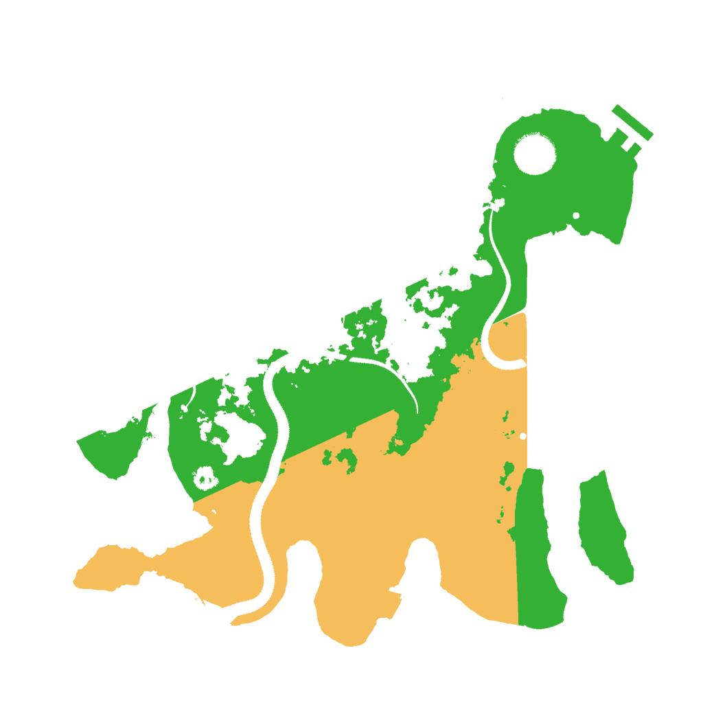 Biome Rust Map: Procedural Map, Size: 3000, Seed: 1792947310