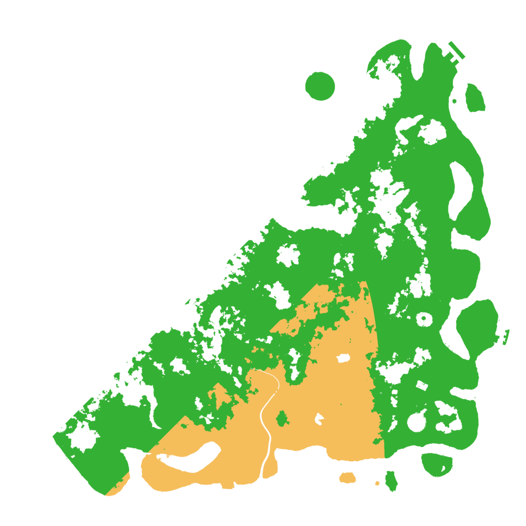 Biome Rust Map: Procedural Map, Size: 5000, Seed: 75832