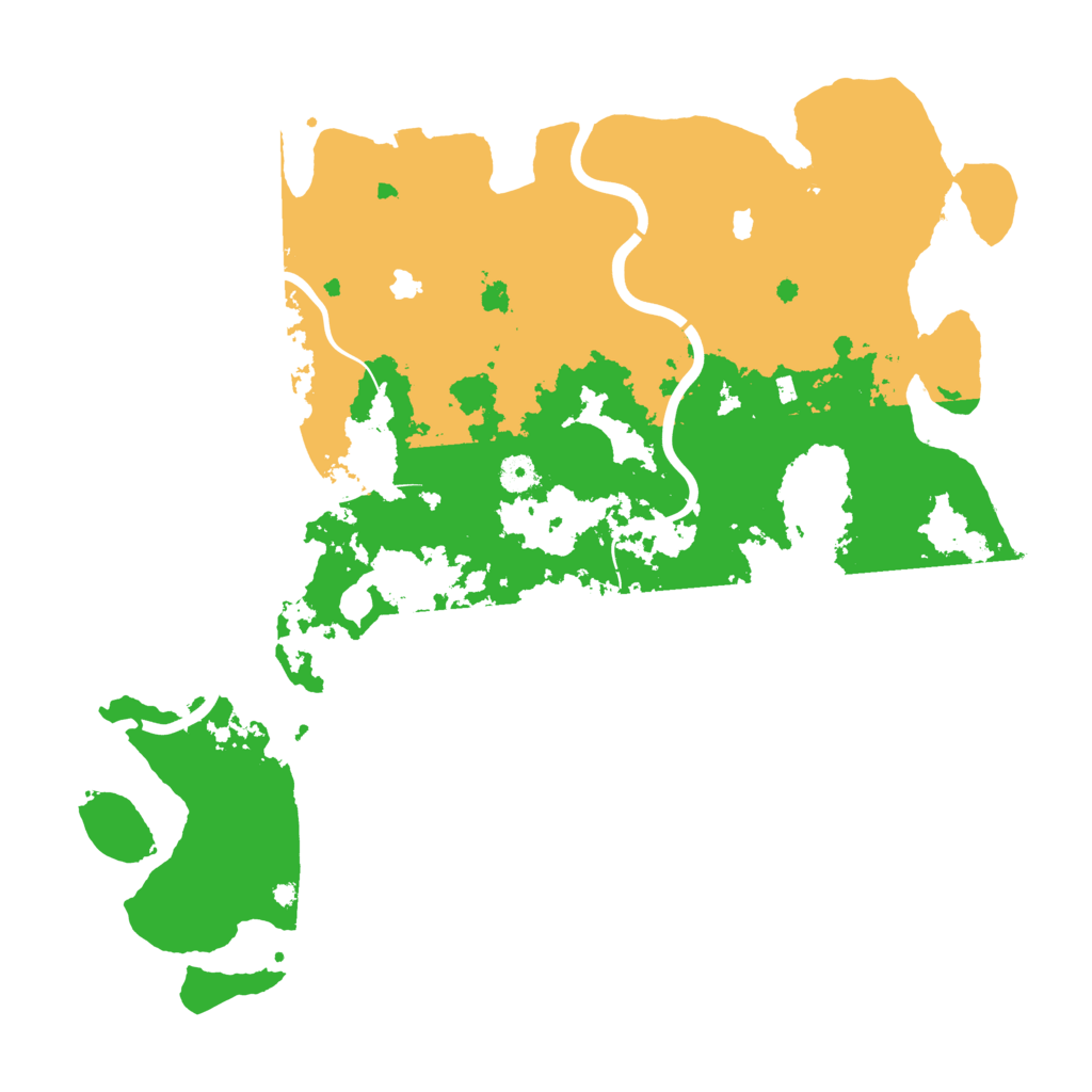 Biome Rust Map: Procedural Map, Size: 4500, Seed: 704012